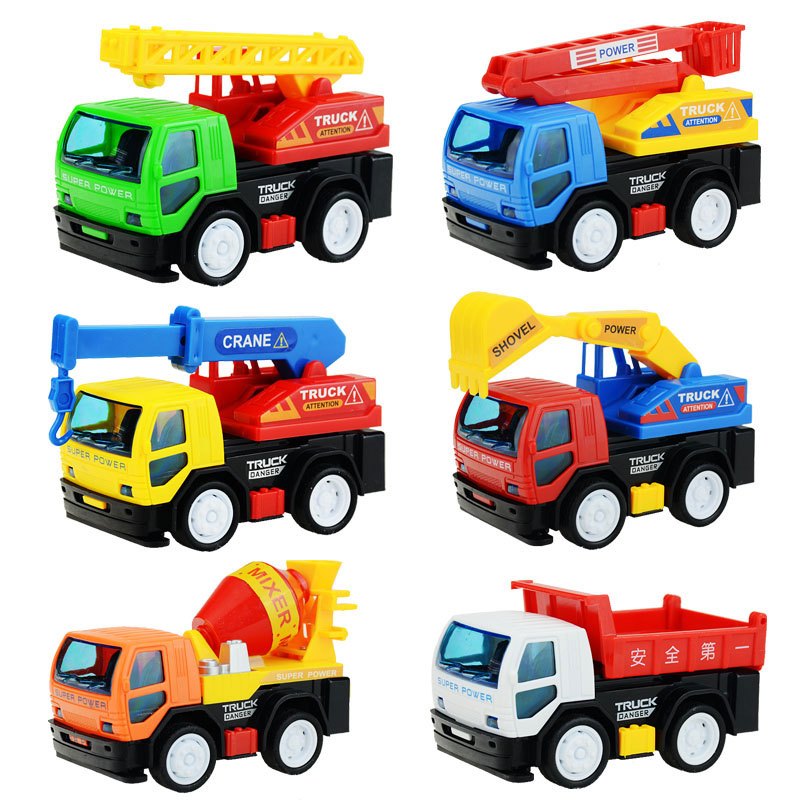 萌穗車模玩具7959 六輛工程車帶來(lái)的童年樂(lè)趣與成長(zhǎng)